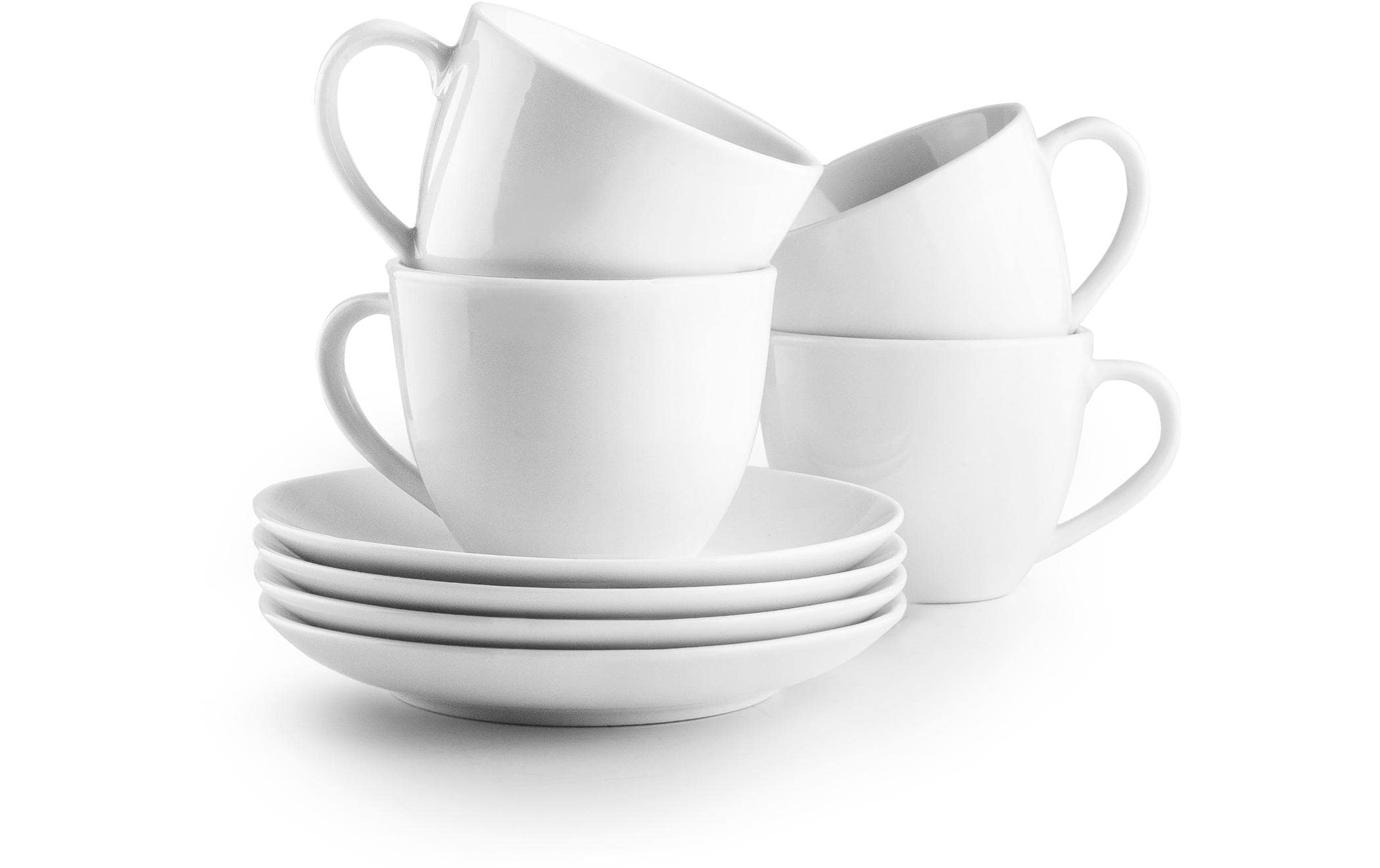 Tasse »Ibili mit Unterteller Castilla 310 ml, 4 Stück«