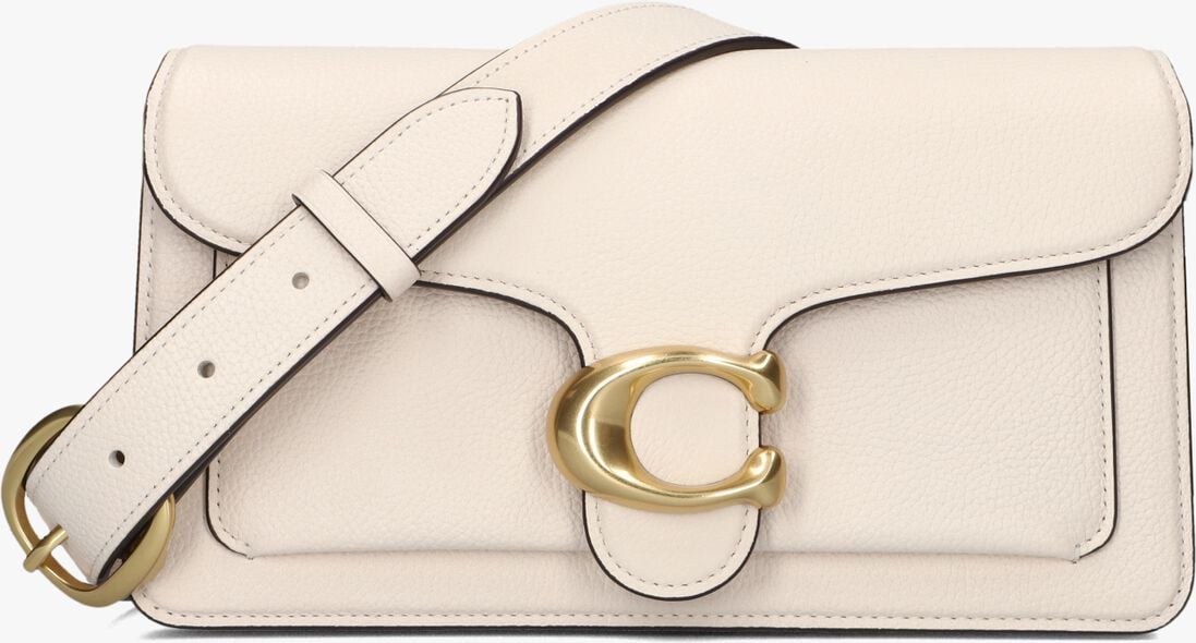 beige coach schoudertas tabby 26