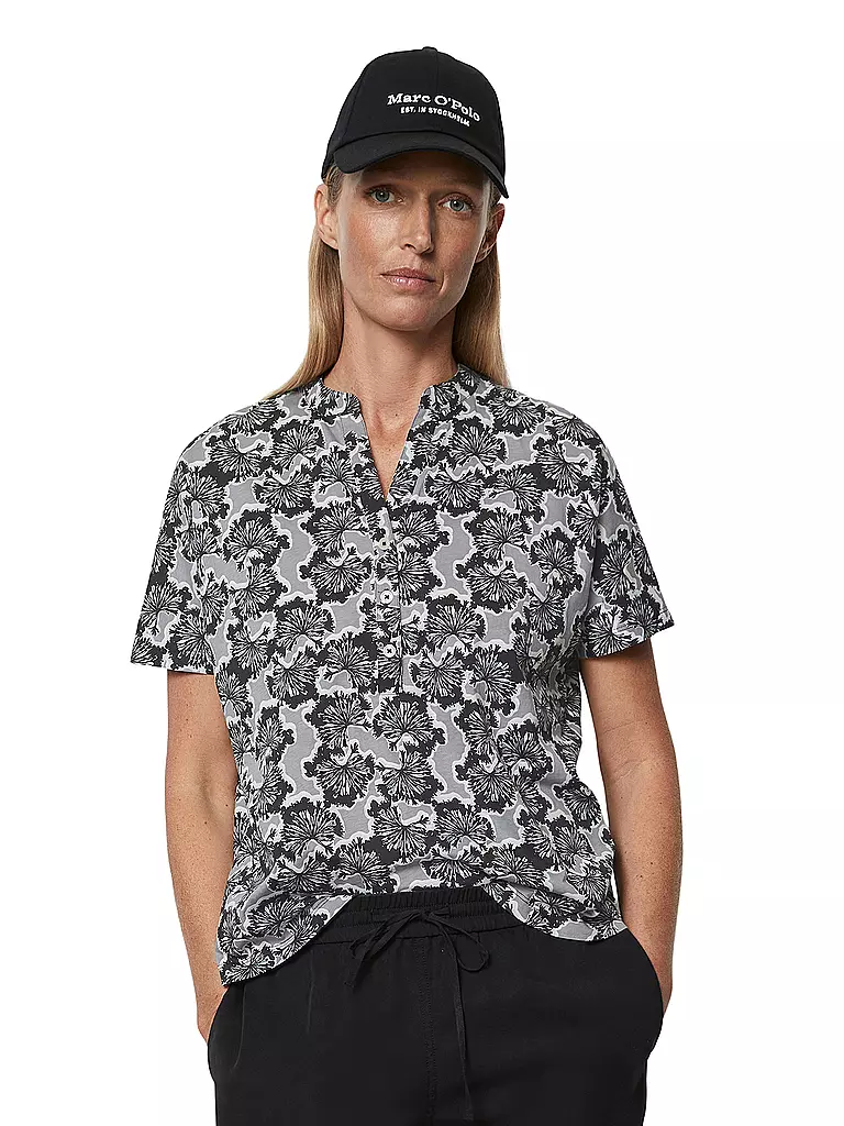 MARC O'POLO Blusenshirt  hellgrau