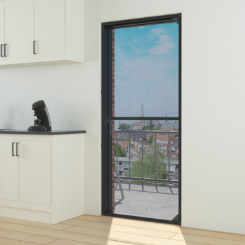 Livn hordeur Excellent telescopisch antraciet 105x235 cm