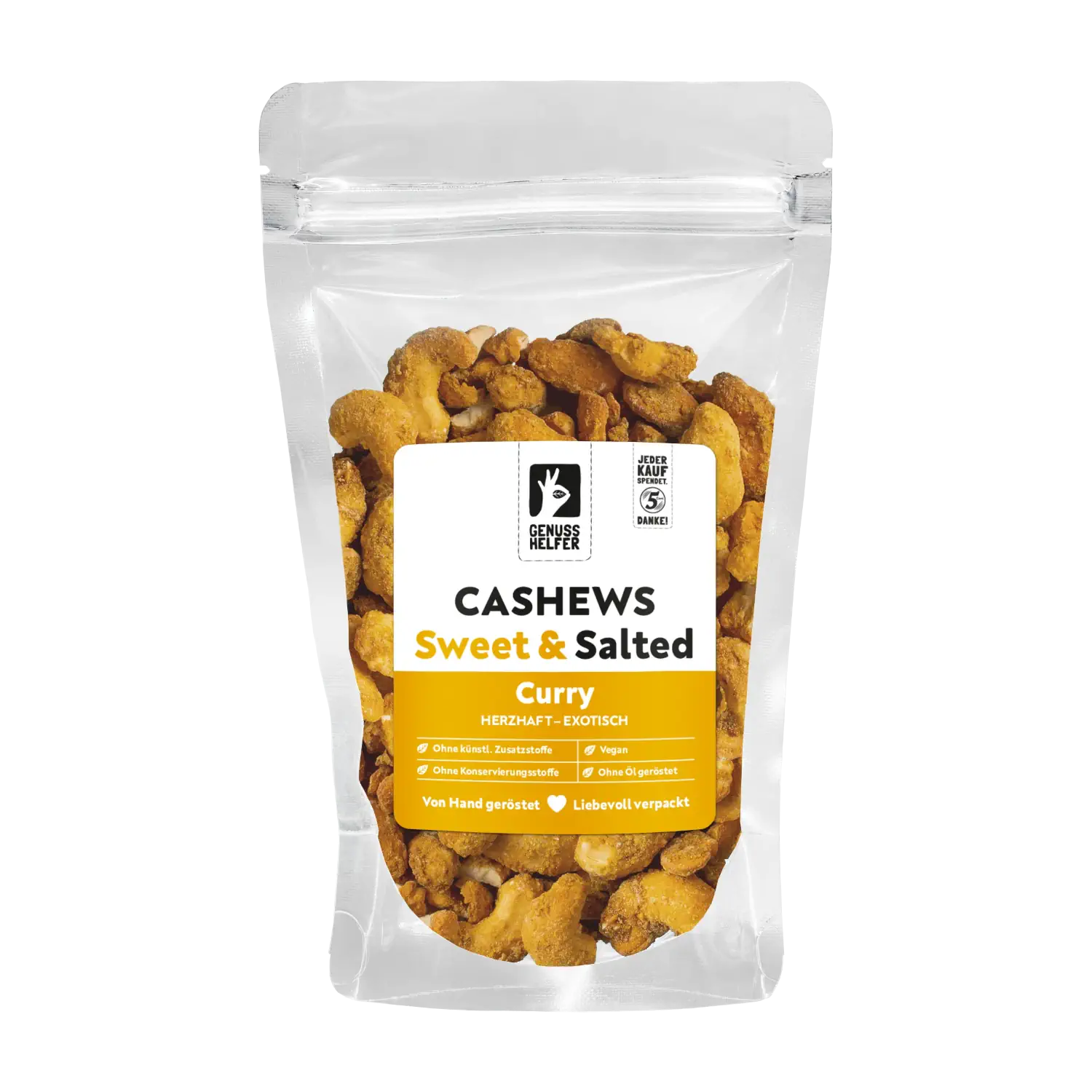 Cashews Curry süß & salzig
