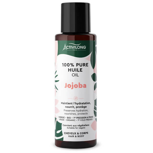 Huile de jojoba 100% Pure Activilong 100 ML