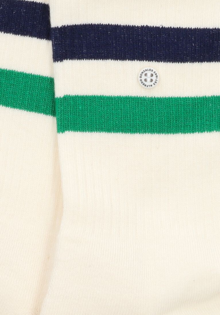 ALFREDO GONZALES witte alfredo gonzales sokken athletic stripes