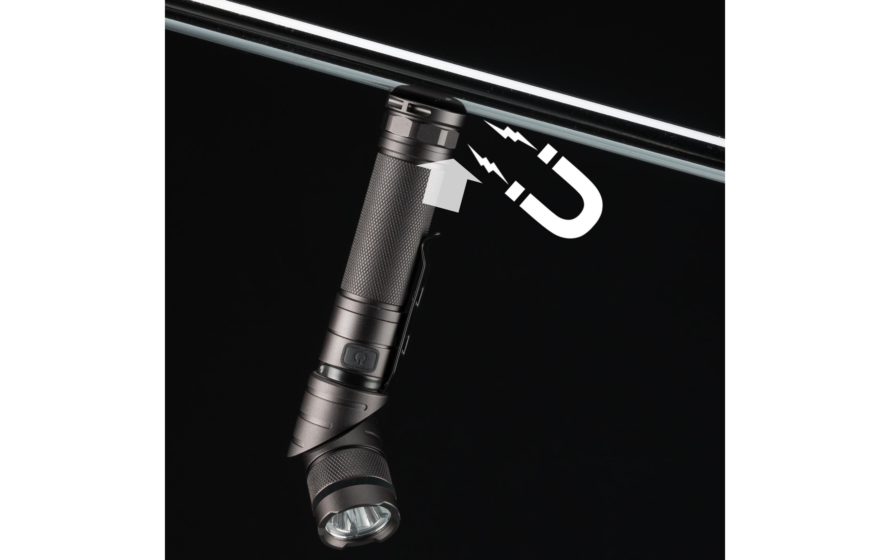 Taschenlampe Iluminos LED RG800Mit 800 Lumen und neigbarem Kopf