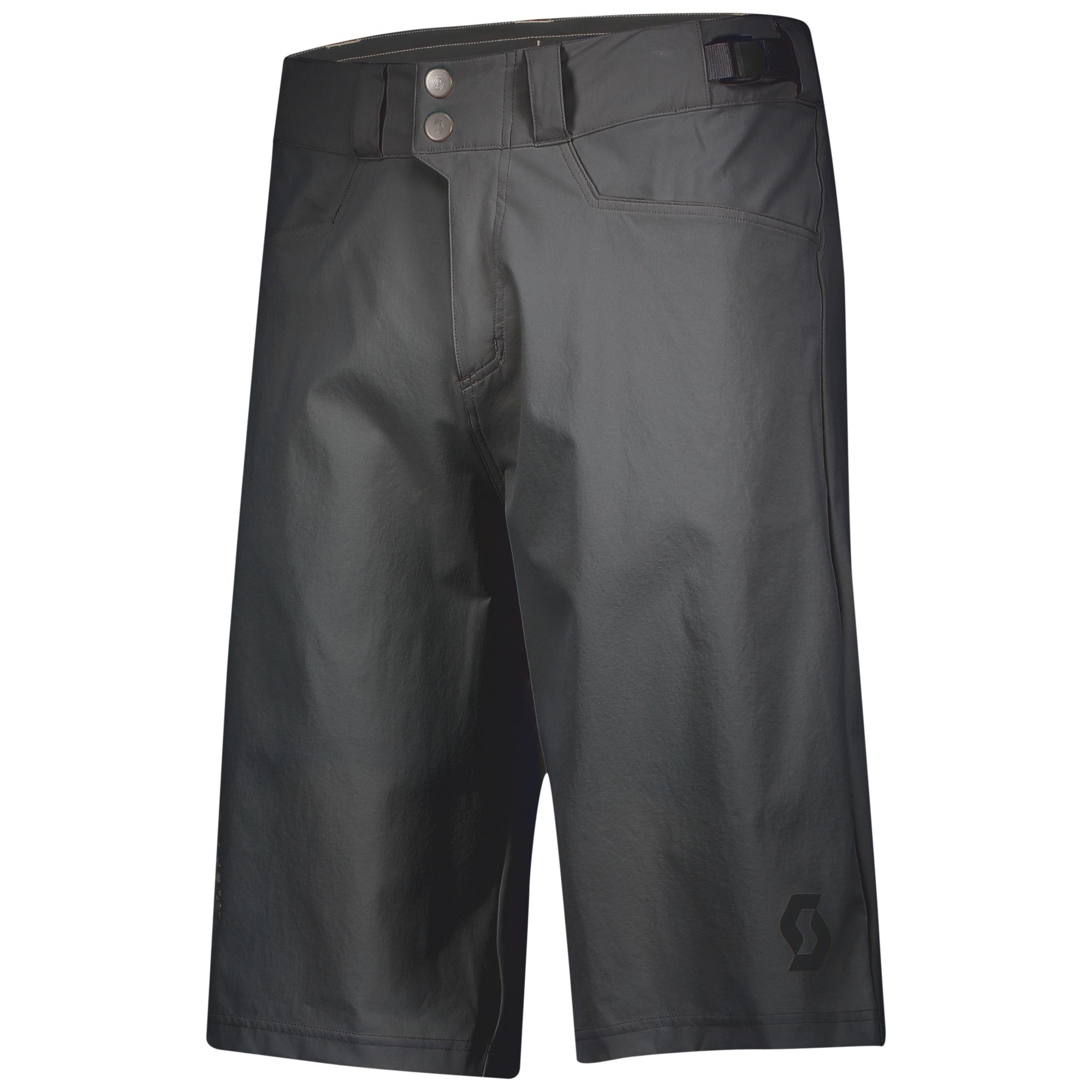 SCOTT Trail Flow Loose Fit Shorts med Indlæg Mørkegrå