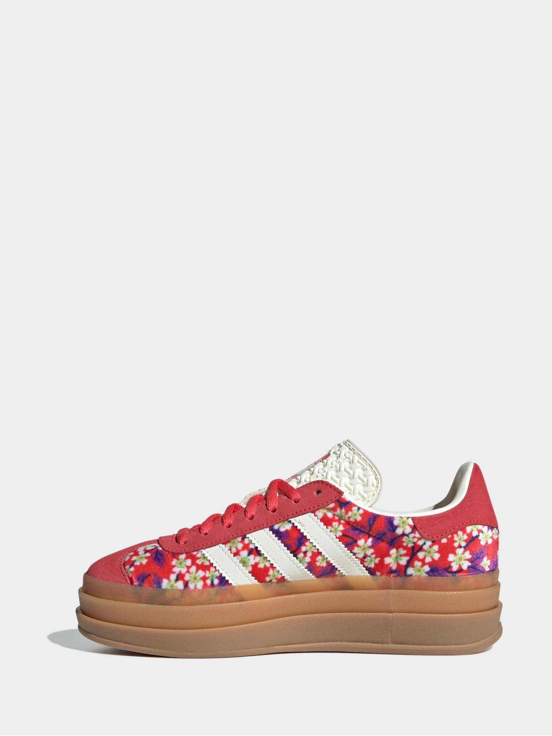 adidas Originals Gazelle Bold x Liberty London Lace Junior Trainers