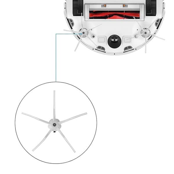 Roborock Tilbehørsett / Reservedeler S5 Max S6 – Robotstøvsuger – 22 Deler