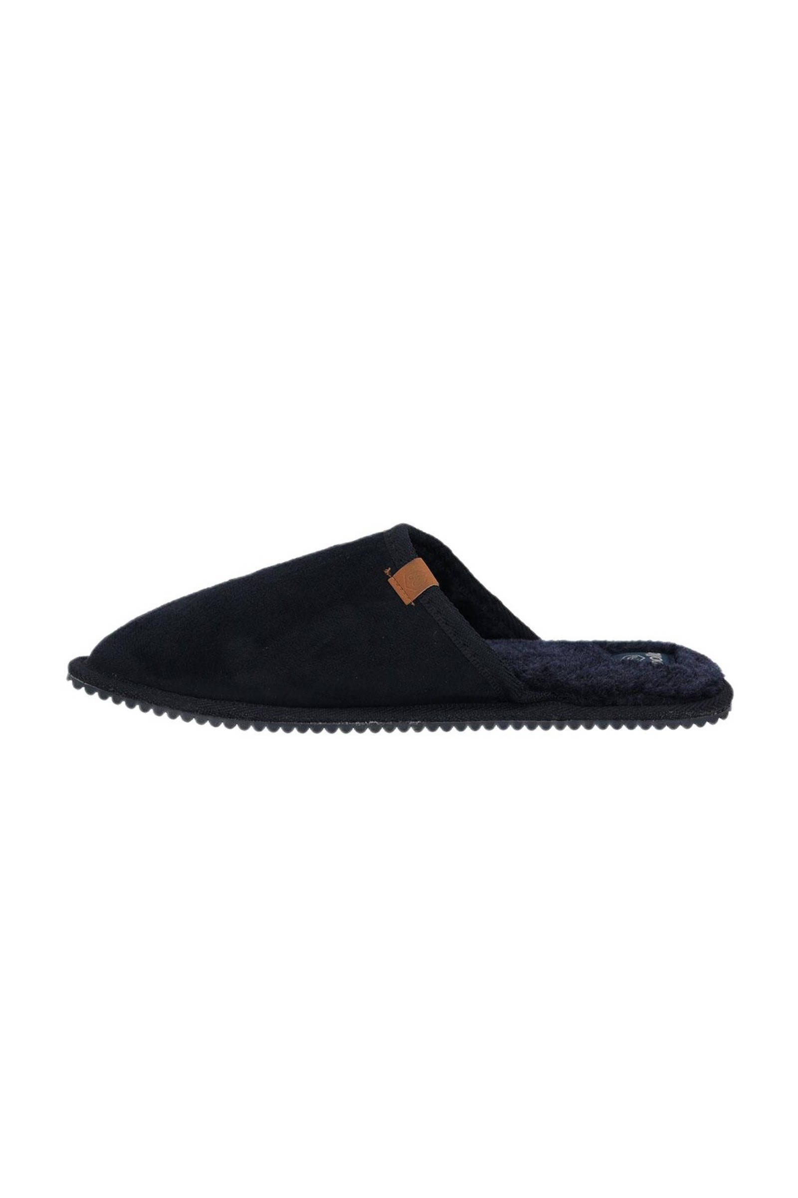 Apollo pantoffels donkerblauw