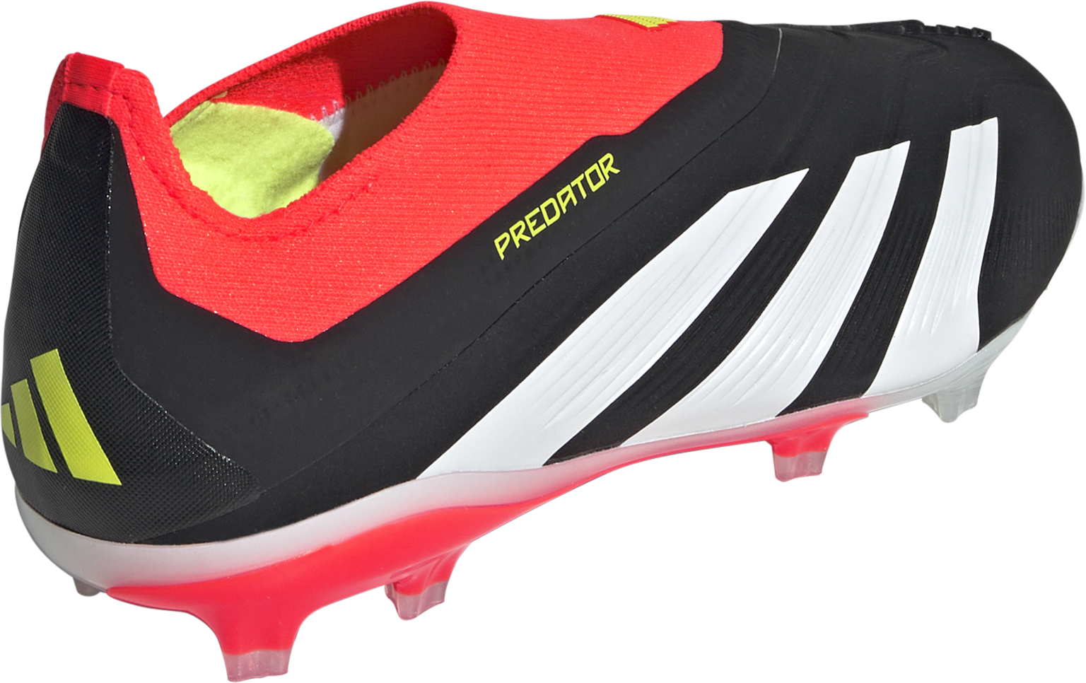Predator Elite LL FG Junior Core Black/Footwear White/Solar Red