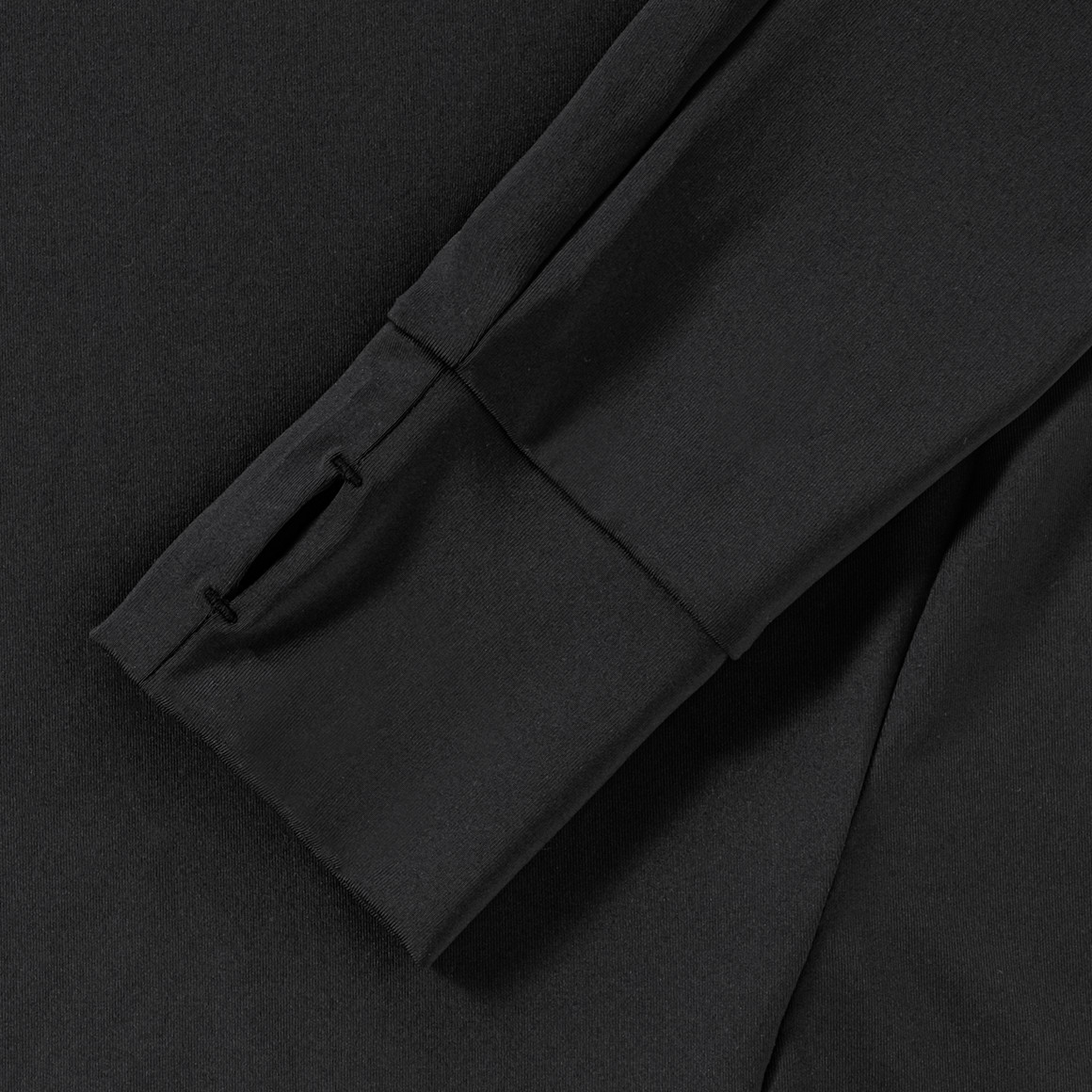 Beatwear Jungen Sport-Langarmshirt unifarben schwarz