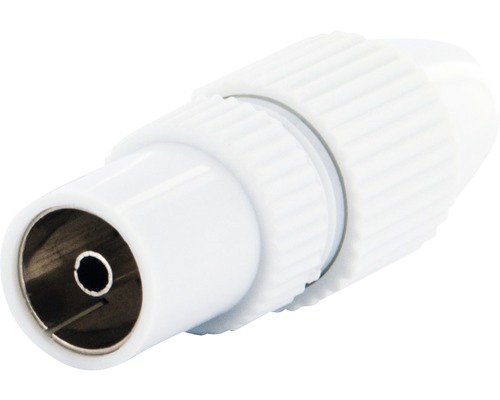 quickFIX coaxiaal stopcontact wit Schwaiger KST21532