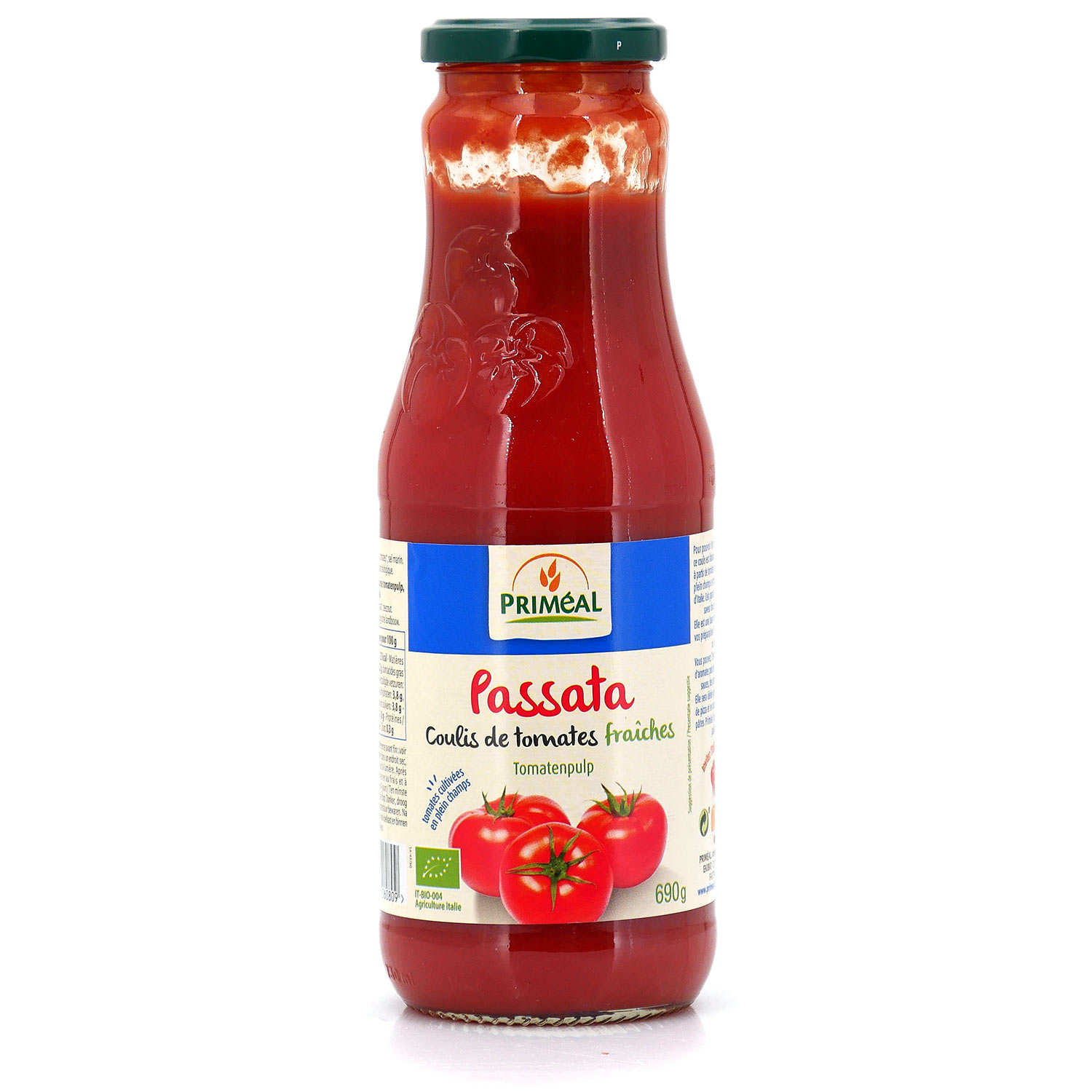 Passata de tomates bio d'Italie