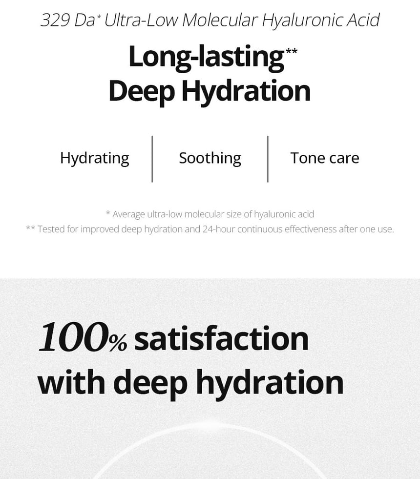 Isntree - Ultra-laagmoleculair hyaluronzuurserum