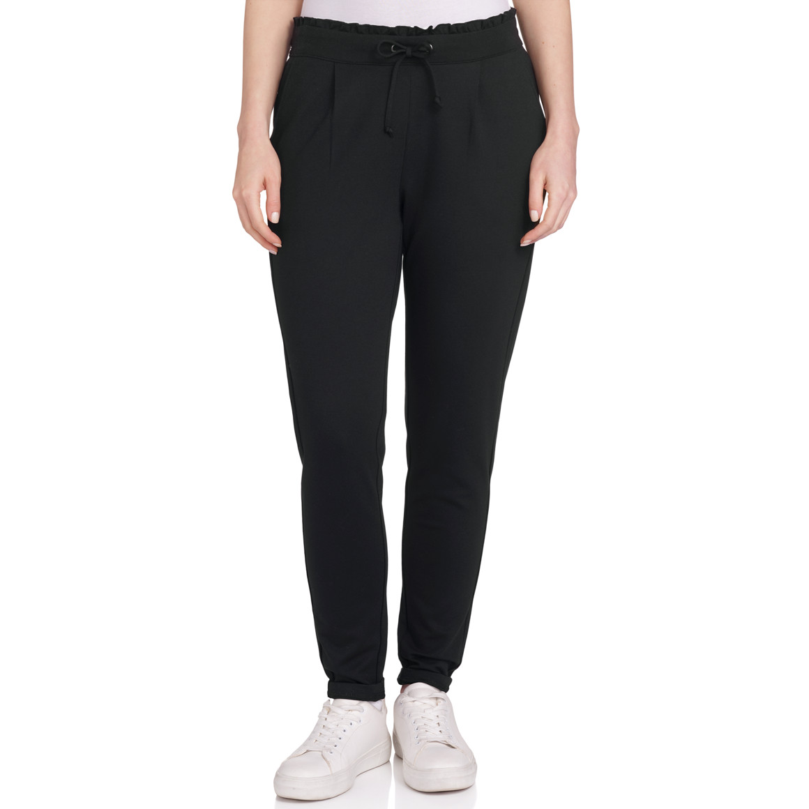 Gina Damen Jogpants mit Komfortbund schwarz