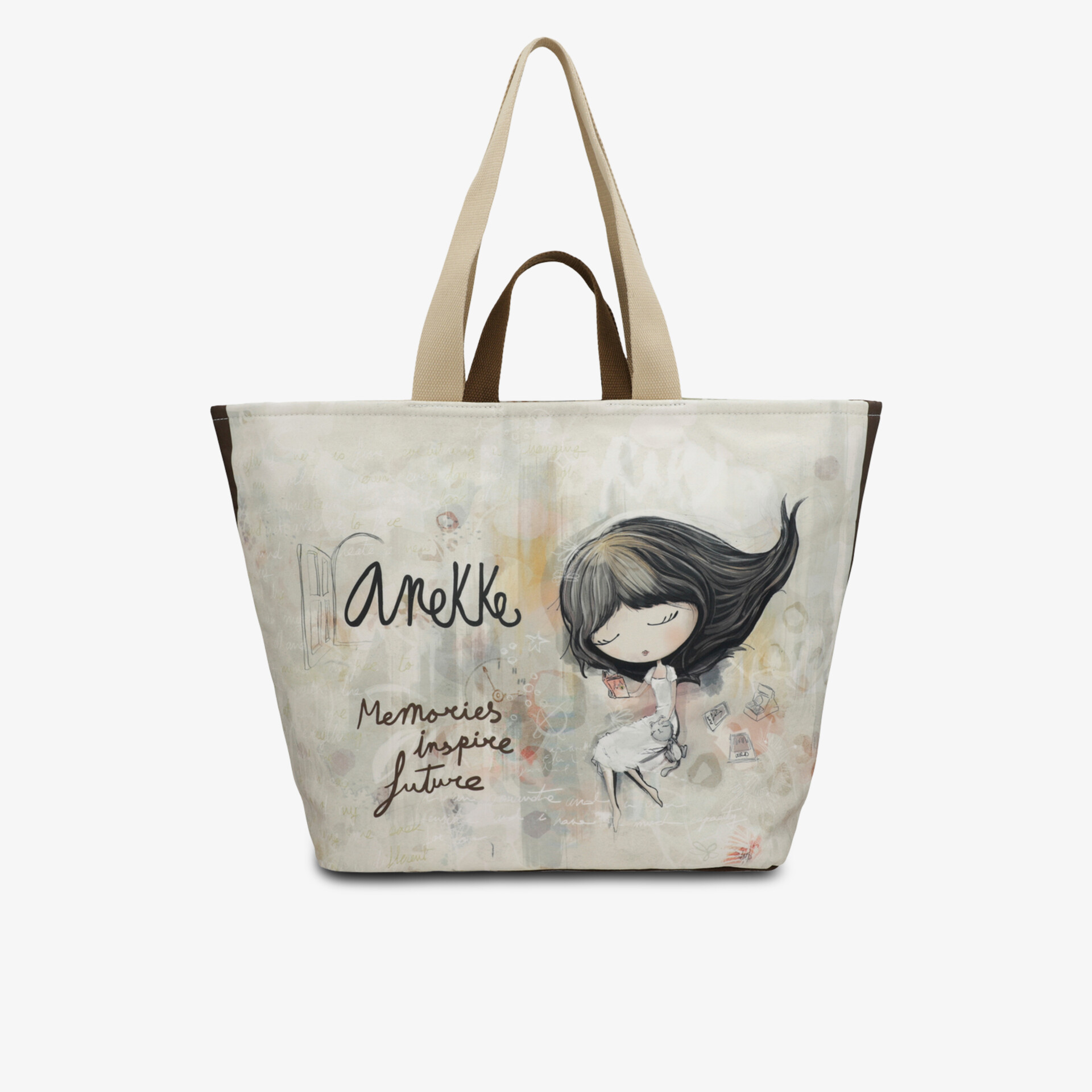 anekke MEMORIES Damen Umhängetasche beige