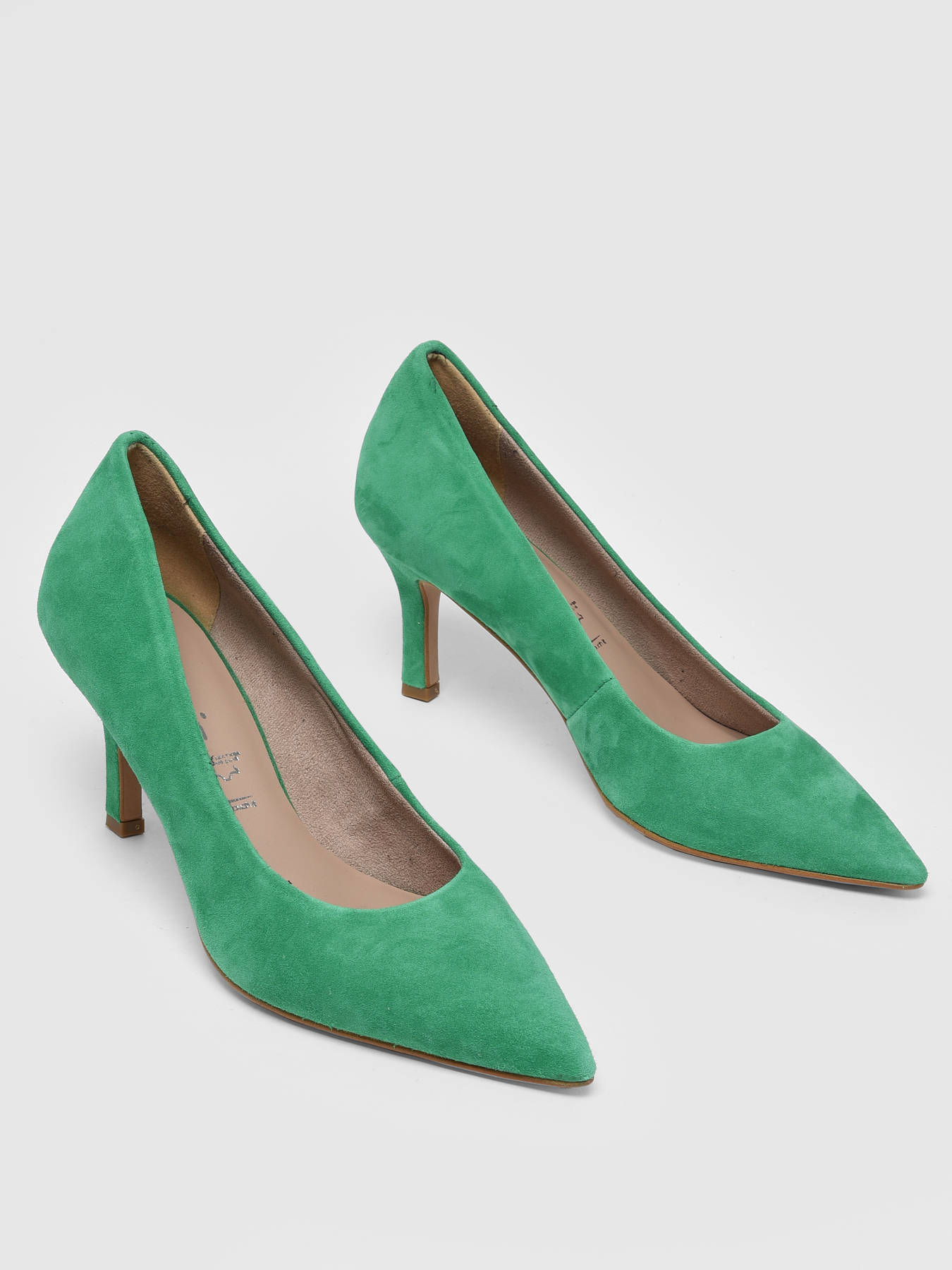 Escarpins talon aiguille en cuir en cuir TAMARIS