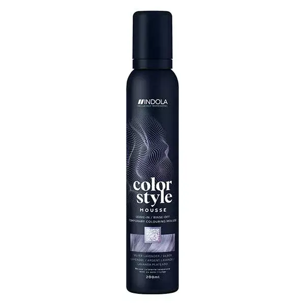 INDOLA COLOR STYLE MOUSSE Argent Lavande 200ml