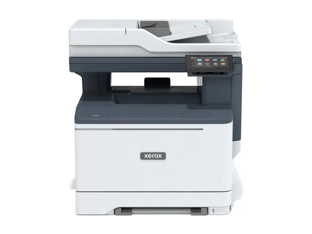 Xerox C325V_DNI - Multifunktionsprinter - farve - laser - Legal (216 x 356 mm) (original) - A4/Legal (medie) - op til 33 spm (kopiering) - op til 33 spm (udskriver) - 250 ark - 33.6 Kbps - USB 2.0, Gigabit LAN, Wi-Fi(n), USB - Green World Alliance re