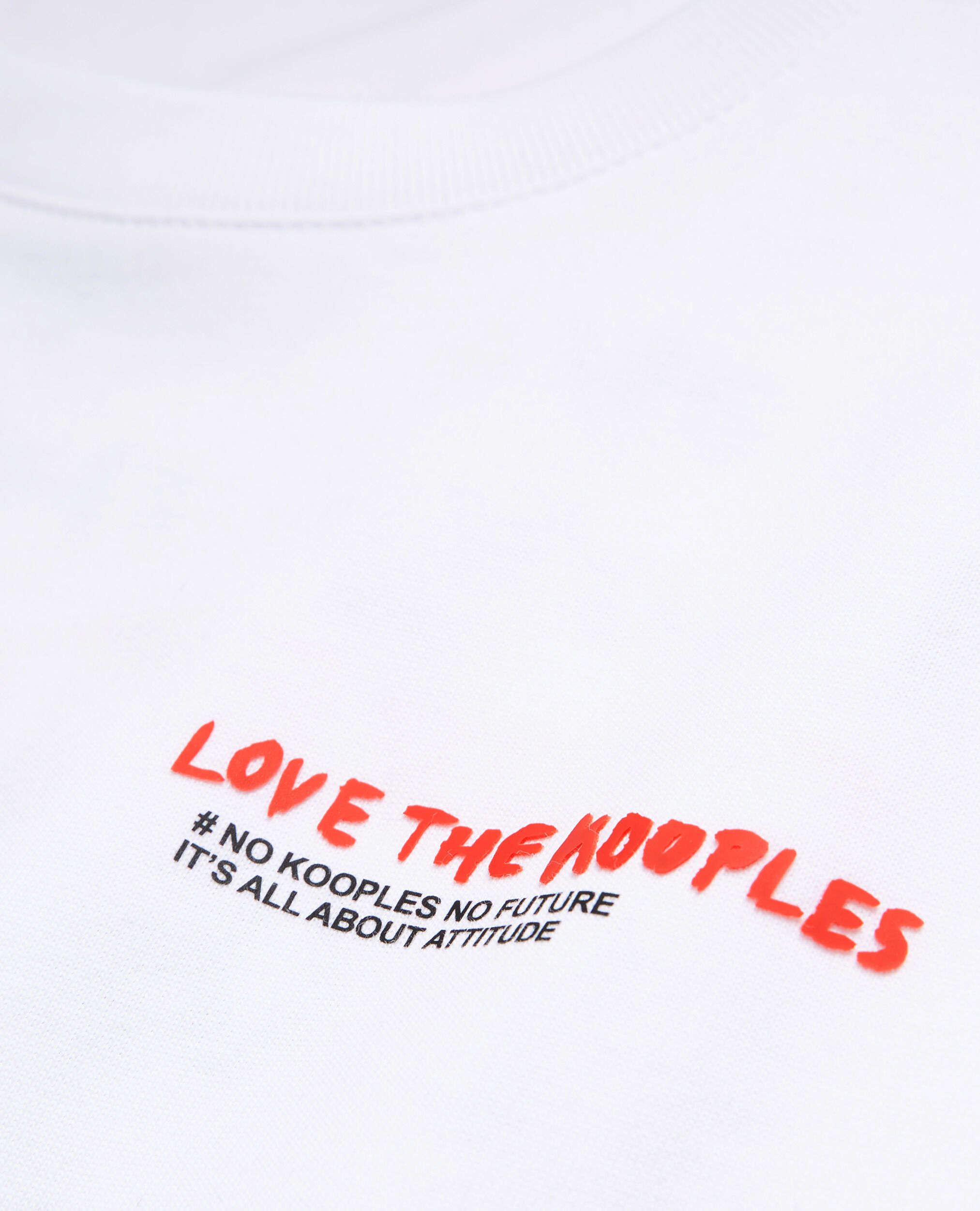 T-shirt I Love Kooples blanc