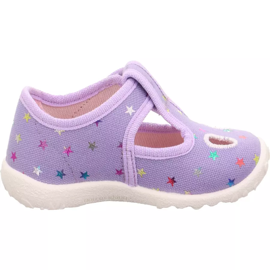 superfit Hausschuh Spotty Sternchen lila (mittel)