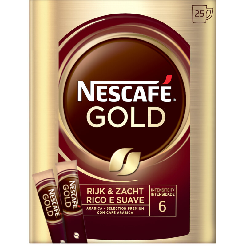 Nescafé Gold rijk & zacht oploskoffie