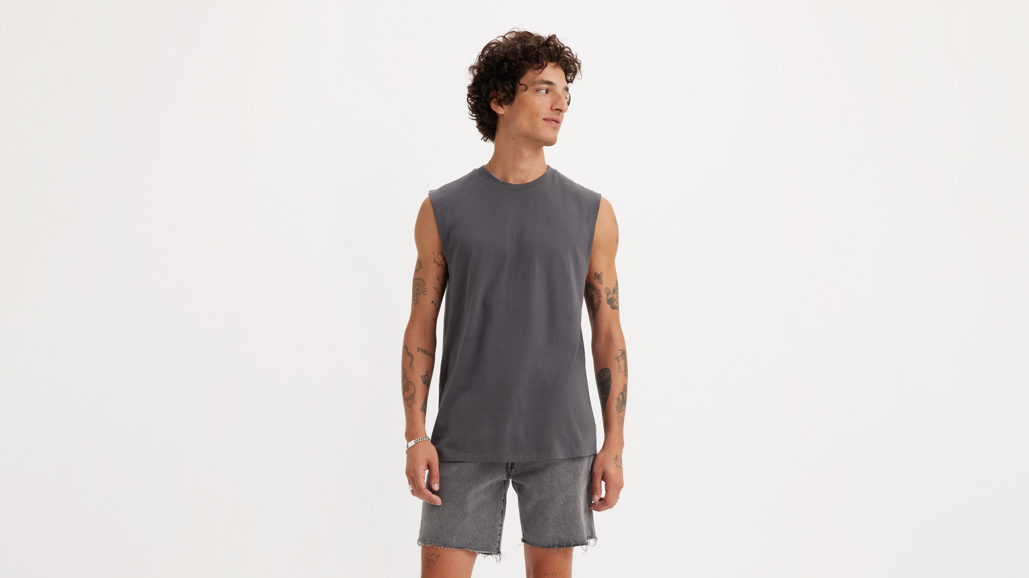 Débardeur Muscle - Blackened Pearl - Gris