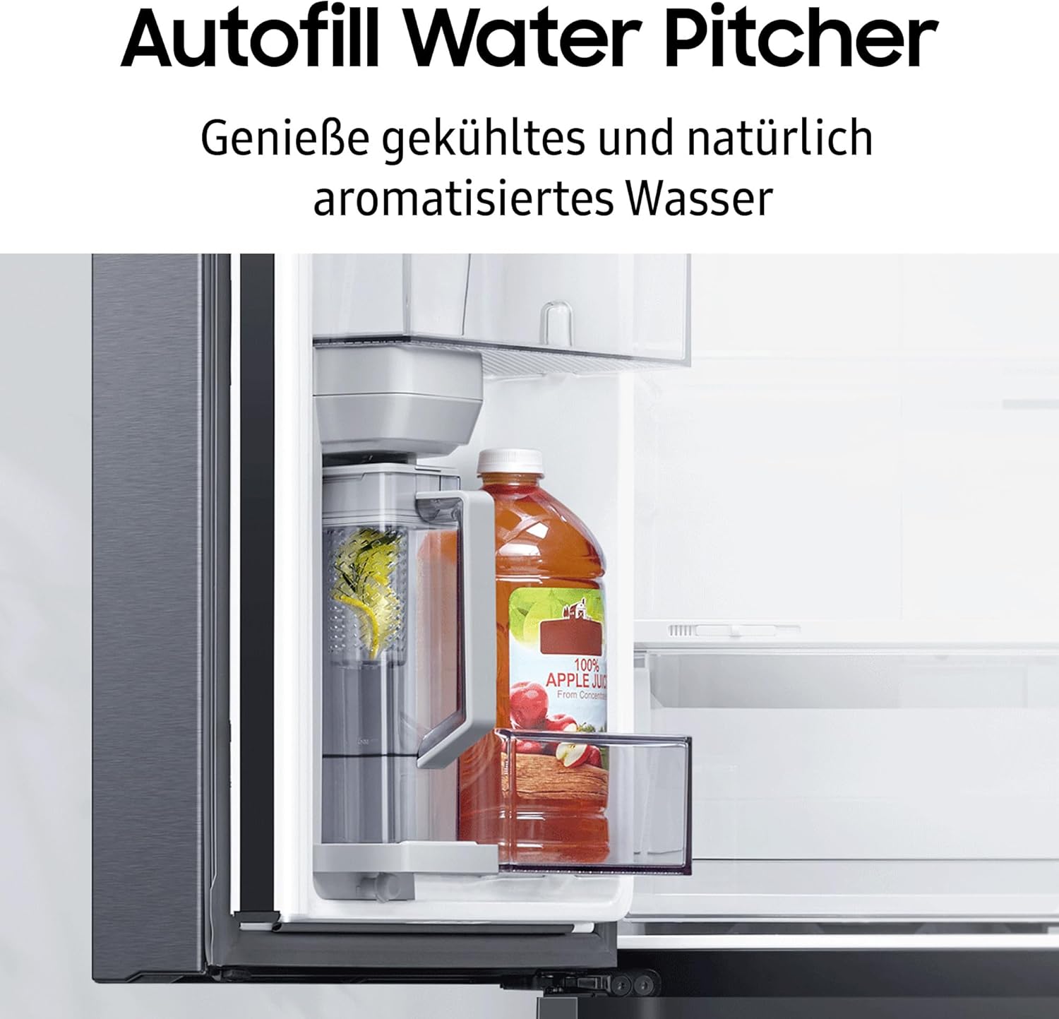 French-Door-Kühlschrank mit Gefrierfach, 178 cm, 649 l, AI Energy Mode (SmartThings), Auto Ice Maker, No Frost+, Edelstahl-Look, RF59C701ES9/EG