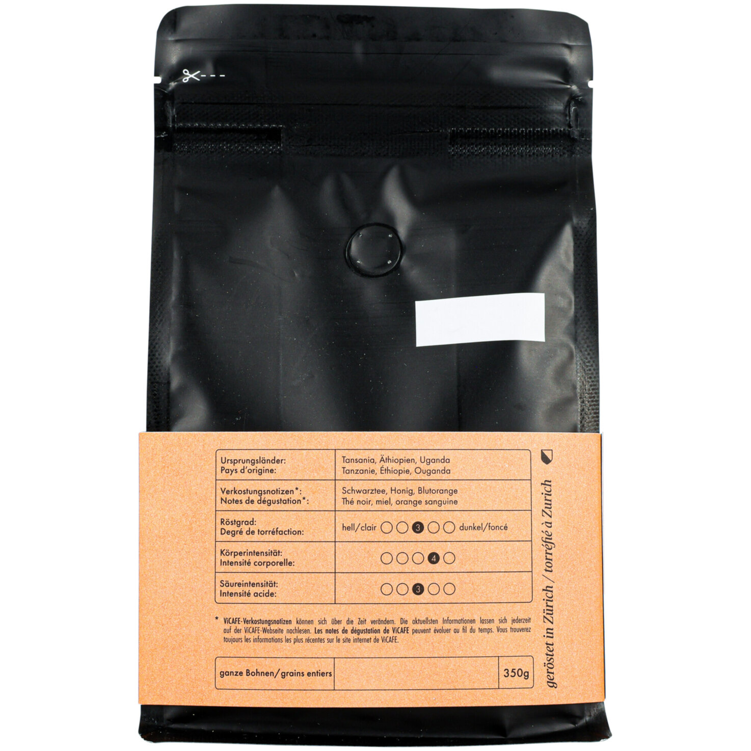 Vicafe Bohnenkaffee Afrika Mischung