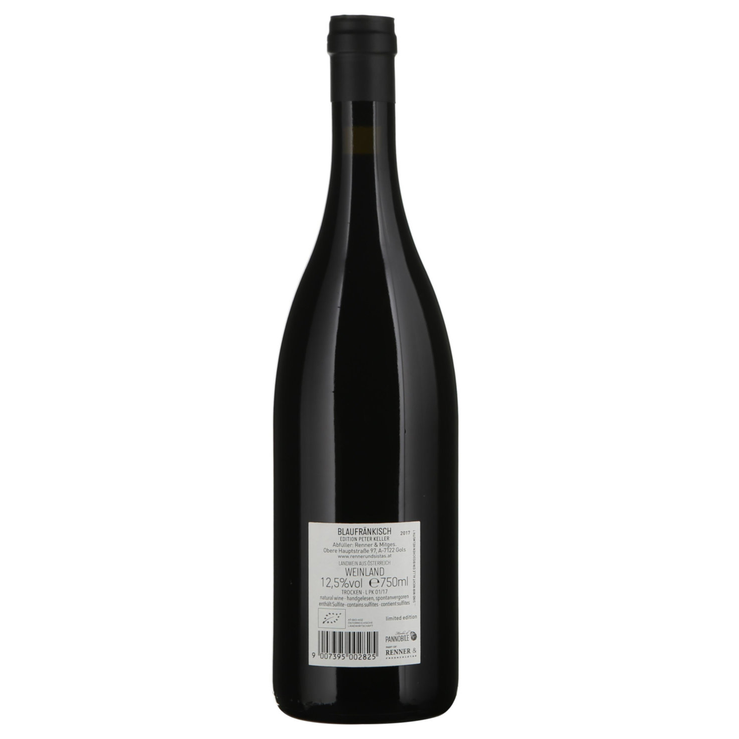 Blaufränkisch Edition Peter Keller Rennersistas -75cl