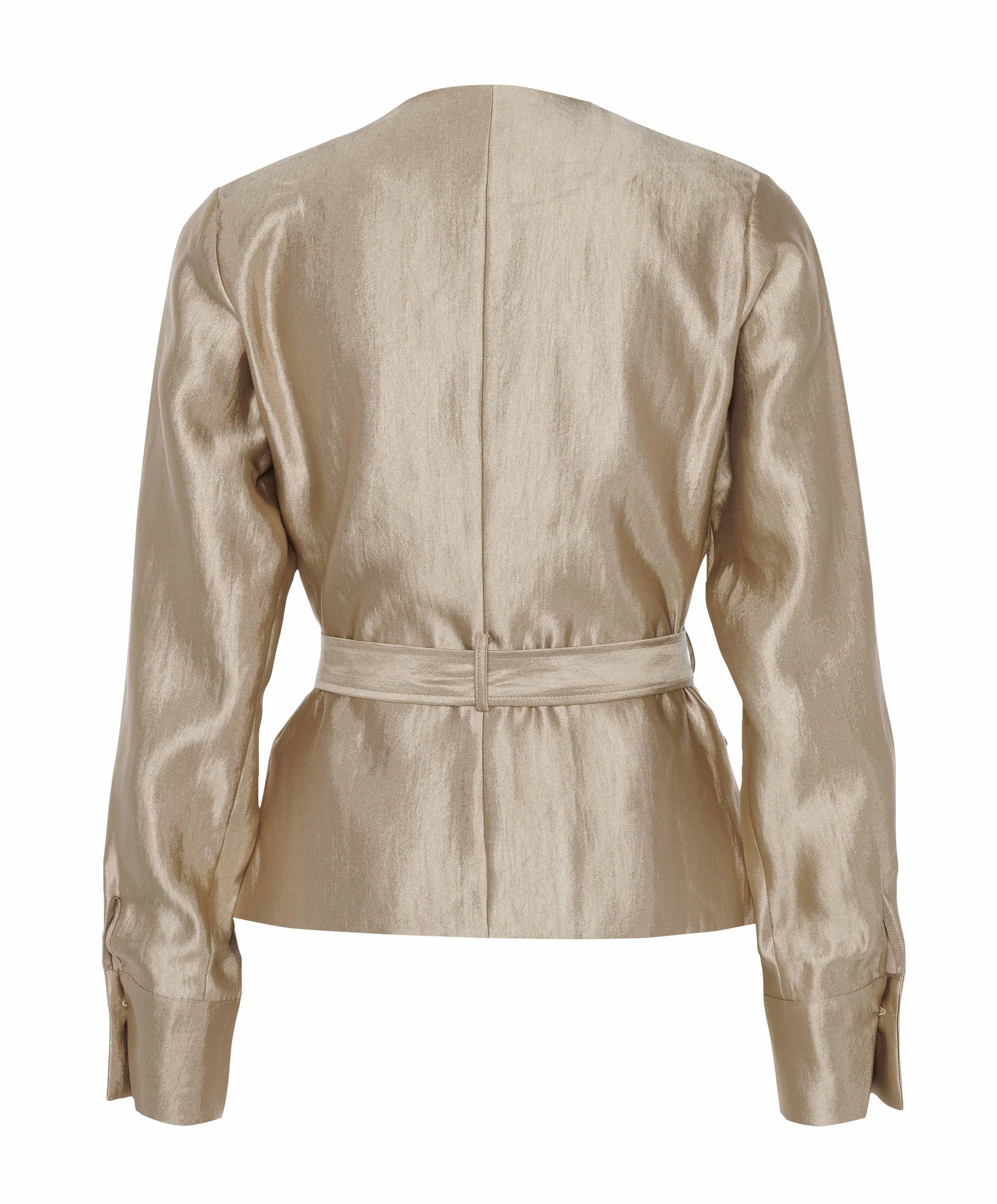 Nikkie Dames blouse goud