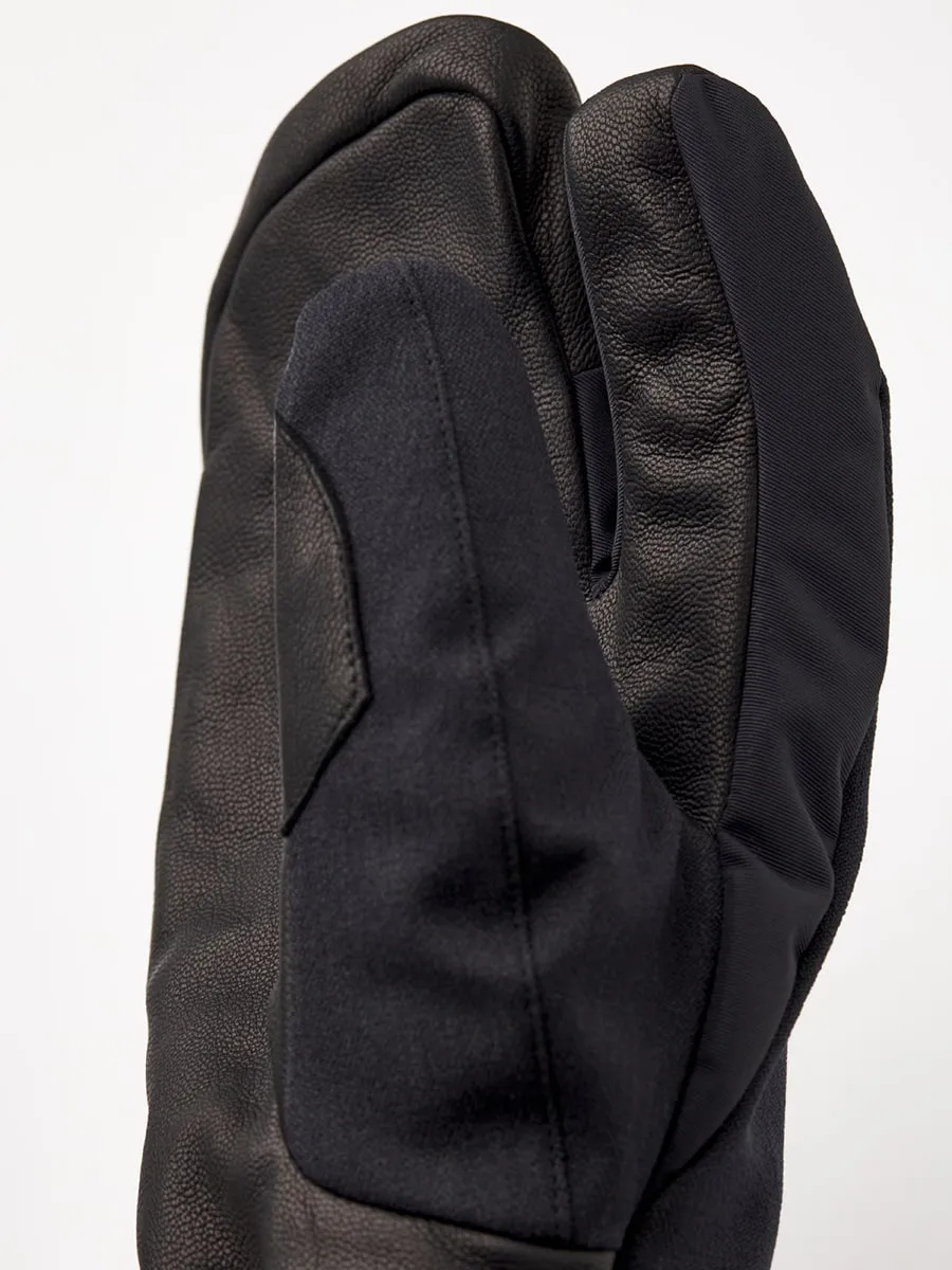 Hestra Powder Gauntlet - 3 Finger Black