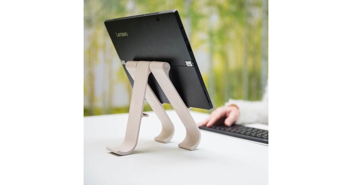 R-Go ToolsTreepod Bio-based Laptop en Tabletstandaard  (Wit)