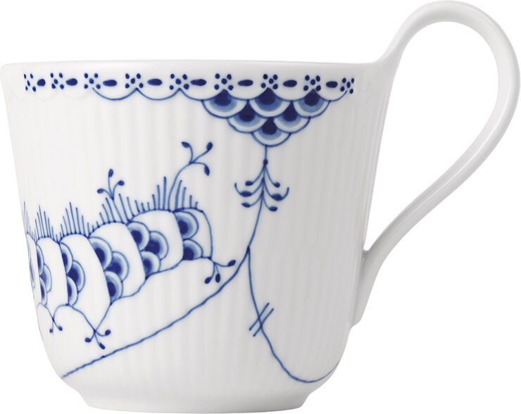 Royal Copenhagen Royal Creatures højhankskop, kålorm, 33cl Hvid