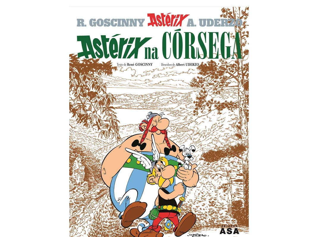 LIVRO ASTÉRIX NA CÓRSEGA Nº20