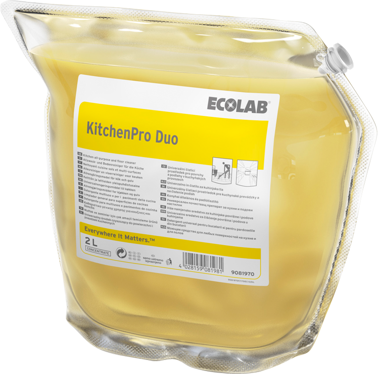 Ecolab Keukenhygiëne Kitchen Pro Duo (2000 ml)