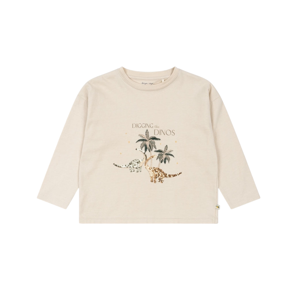 Langarmshirt Digging Dinos