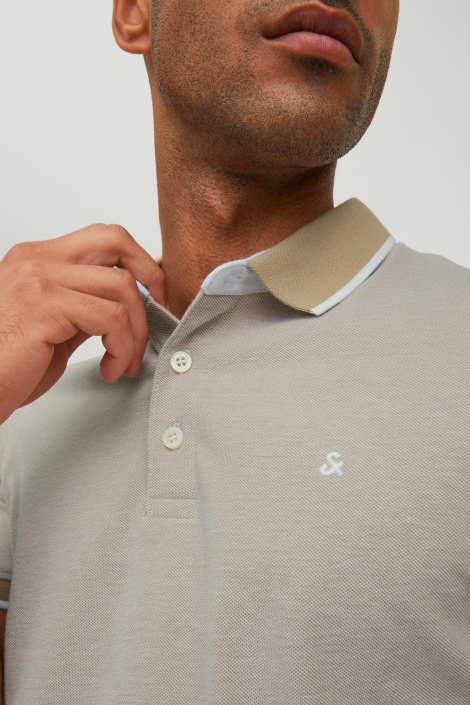 Jack & Jones bruine heren polo
