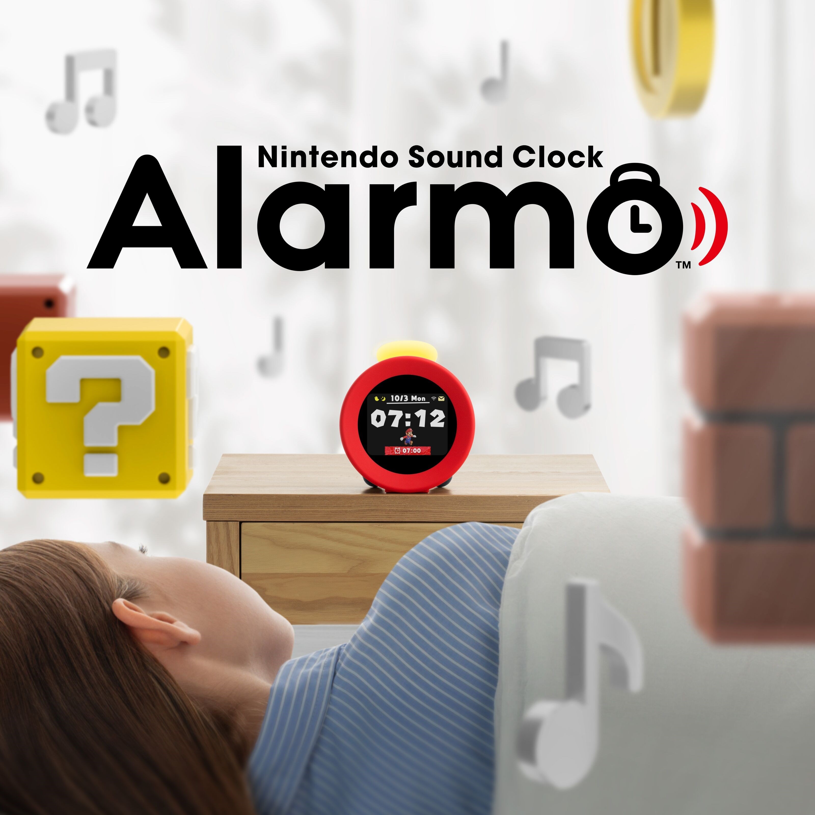 Nintendo Vekkerklokke Sound Clock: Alarmo