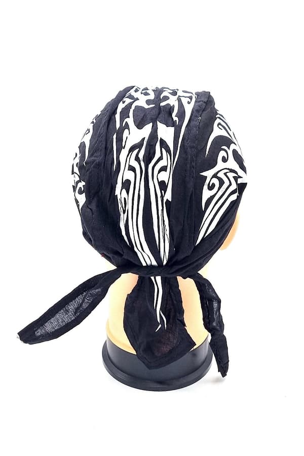 Hvitt Paisley Zandana skjerf