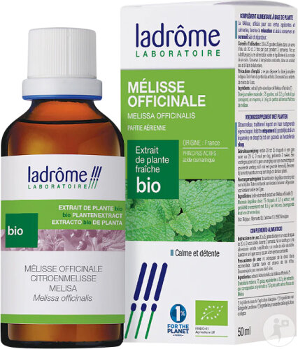 Ladrôme Extrait De Mélisse Officinale Flacon 50ml