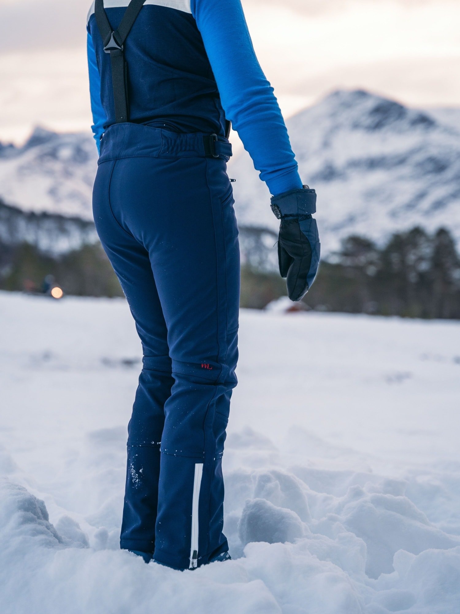 Trysil Ski Pant Gutt Blue Ink