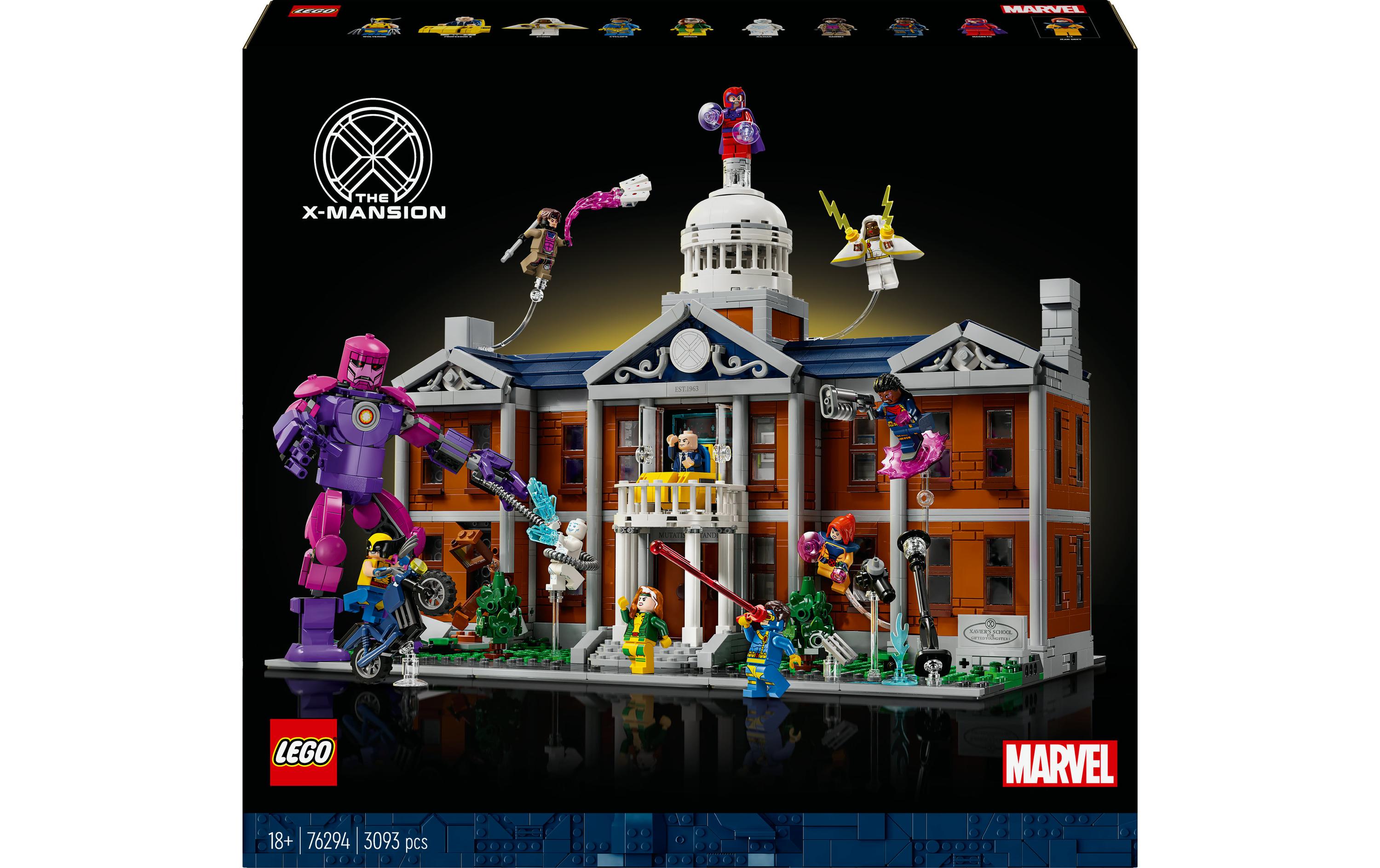 Marvel X-Men: X-Mansion 76294<br>Bauspielzeug