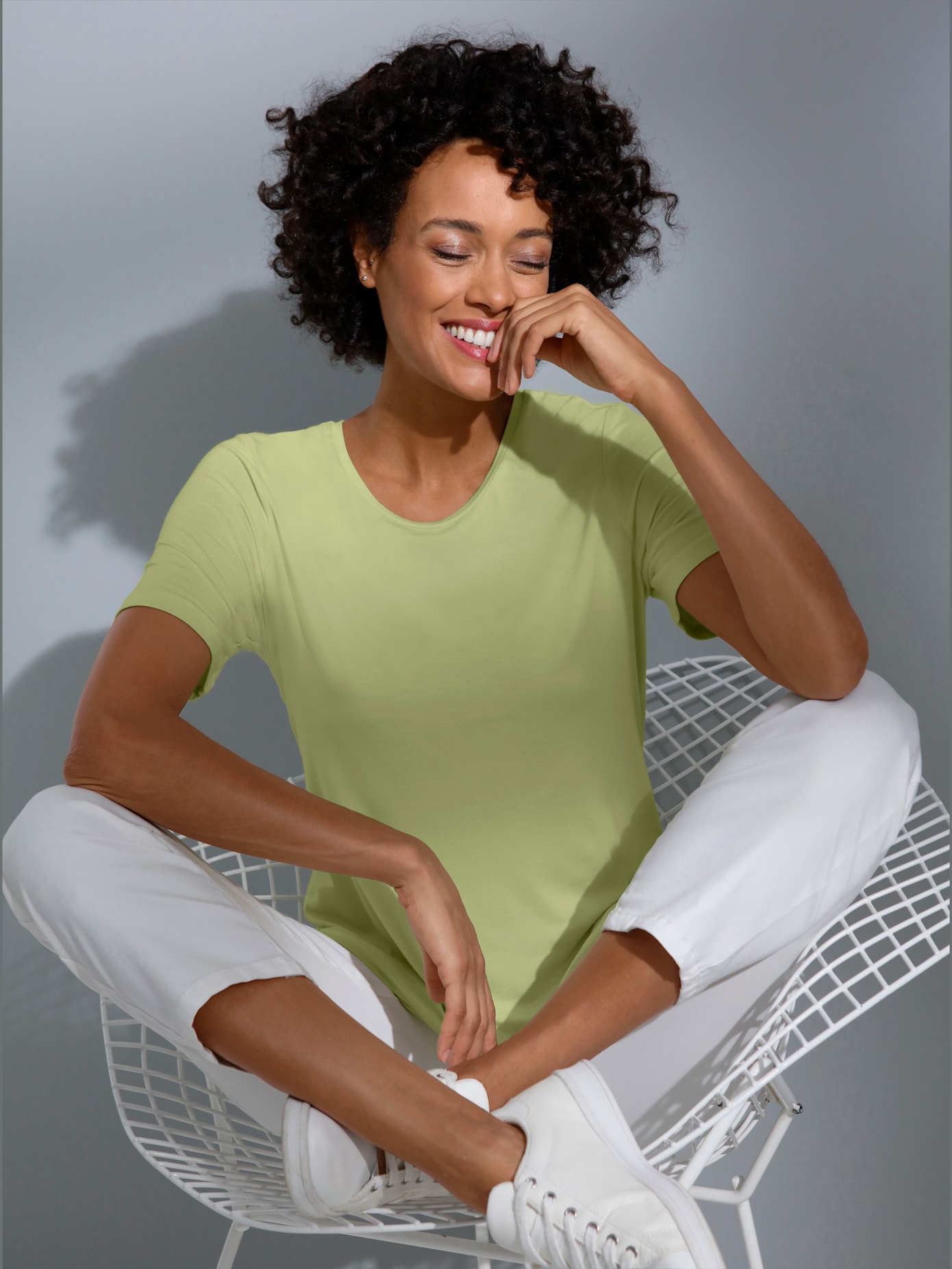 T-shirt élégant en viscose qualité viscose et bambou