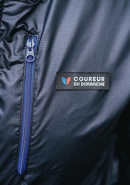 COUREUR DU DIMANCHE - VESTE COUPE-VENT TRICOLORE M