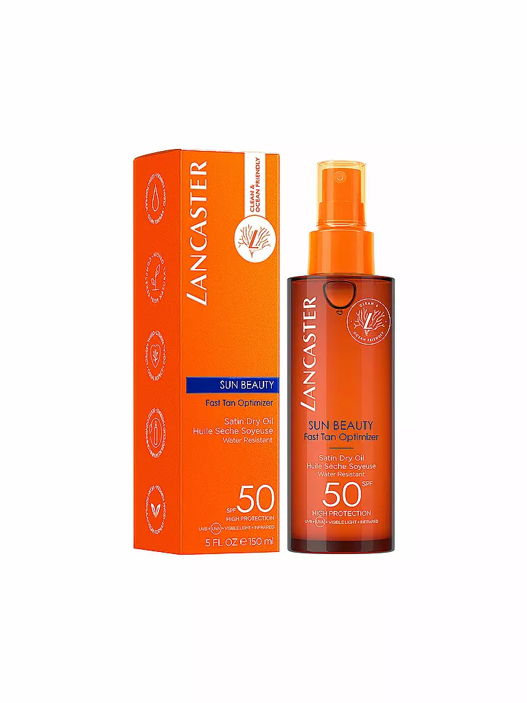 LANCASTER Sun Beauty Satin Dry Oil SPF50 150ml keine Farbe