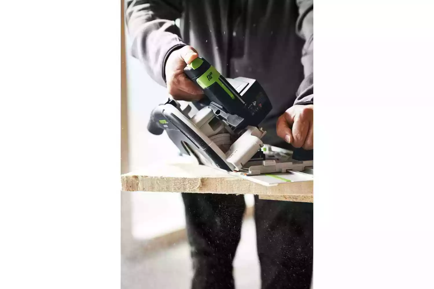 Festool HKC 55 5,0 EBI-Set-FSK 420 18V Li-Ion accu pendelkapzaag set (2x 5,0Ah) in systainer - 160mm