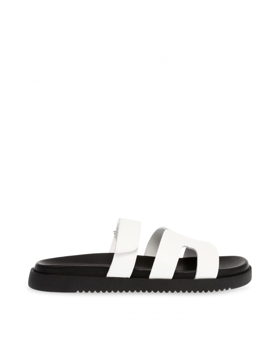steve madden Mules Femme Missile Blanc Cuir