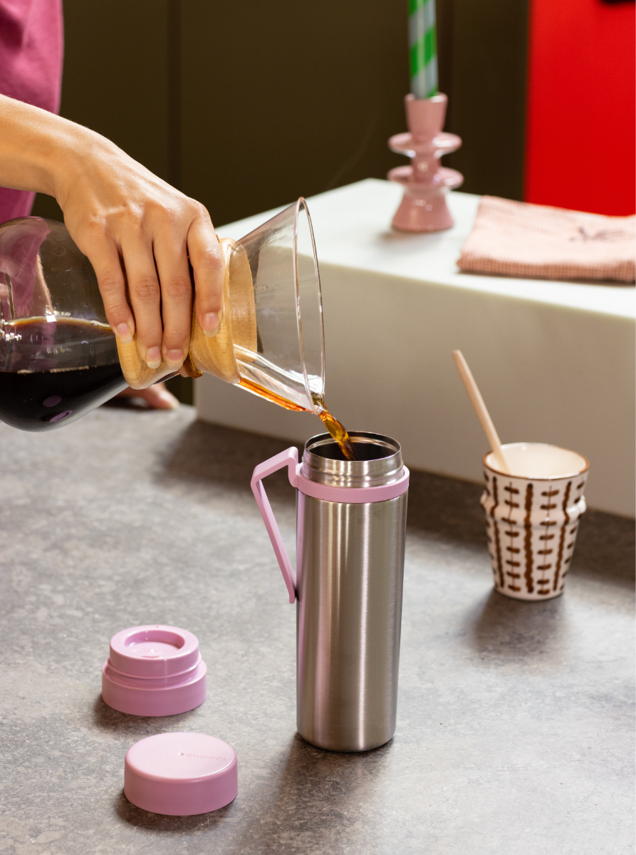 Make & Take Isoleerfles 0,5L - Lilac Pink