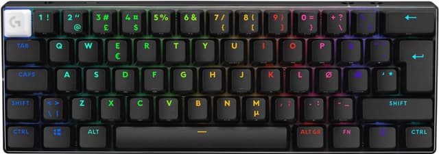 Logitech G Pro X 60 gamingtastatur (sort)