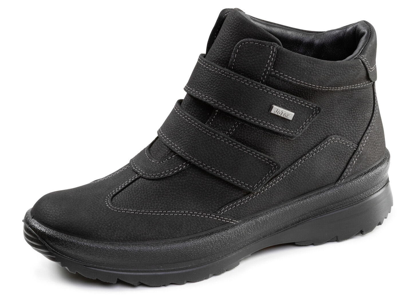 Gefütterte Damen-Boots, Winterschuhe, Weite H, mit Plüsch